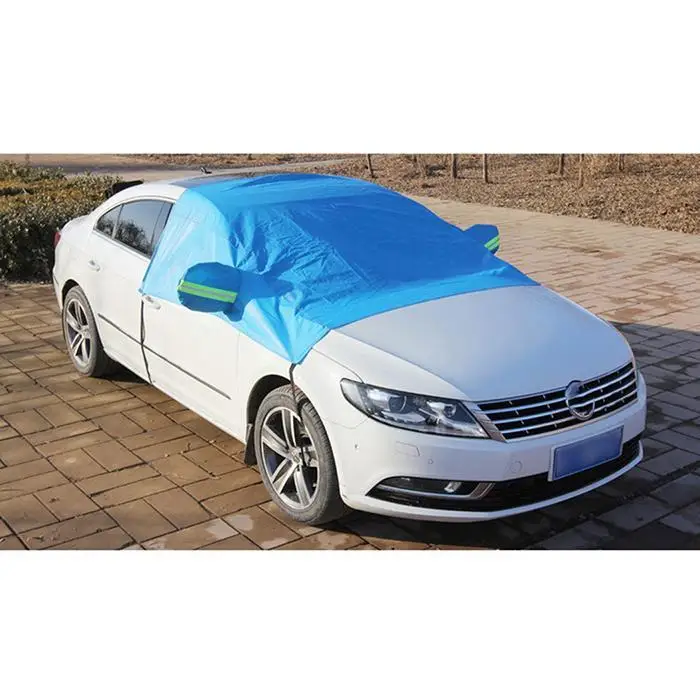 Переносная Автомобильная Защитная крышка на лобовое стекло синий/серый авто защита от мороза Повседневная Type1-2