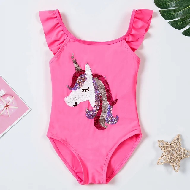 reversible sequin swimsuit