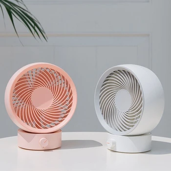 

Mini Air Circulation Fan 180 Degree Rotation 330 Strong Wind Power Usb Charging Low Noise High Wind