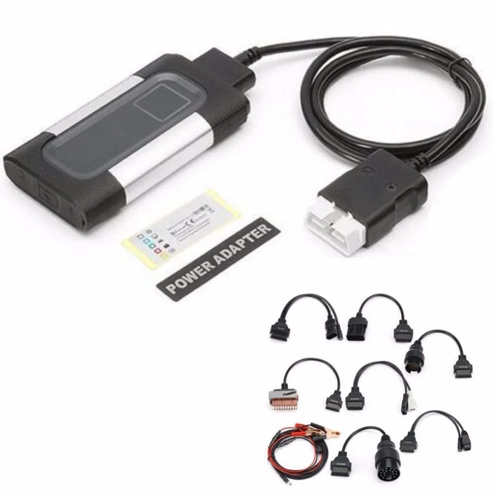 

NEW VCI TCS CDP Pro Cars Cables for delphis Tool Full Set 8 Car Cables For Autocome CDP vd ds150e cdp obdii