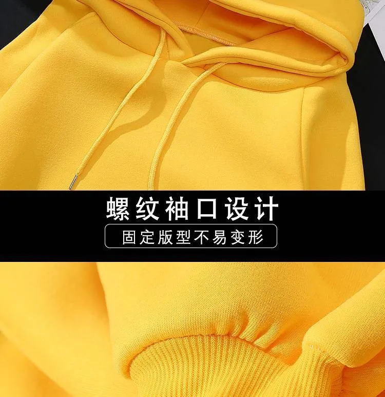 Mulheres com Capuz Kawaii para Mulheres Roupas da Moda Hoodies Sólida Simples All-jogo Lazer Oversize Pullovers Estilo Coreano Quente Soltas Nova 4 Agasalhos e Moletons
