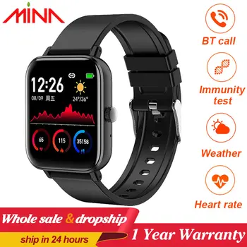 

H8 pro Smart Watch Men Bluetooth call Immunity monitoring Heart Rate Blood Pressure IP67 Waterproof Sport Smartwatch