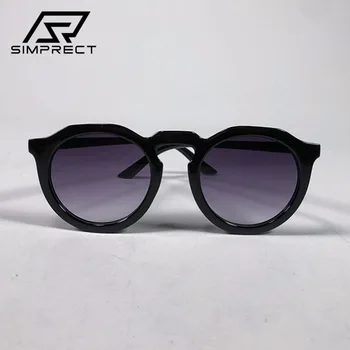 

SIMPRECT Retro Round Oversized Sunglasses Women 2020 Vintage Cat Eye Sunglasses Luxury Brand Big Sun Glasses Shades For Women