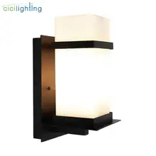 Наружное освещение в стиле модерн настенный светильник водонепроницаемый настенный светильник s крыльцо Светильник вверх и вниз лампа светильники ванная комната Санузел настенные бра
