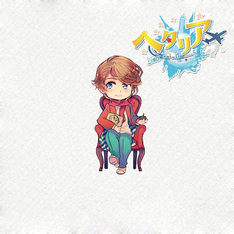 B 1 шт. APH Hetalia: Axis Powers акриловый кулон мультфильм Ивана Брагинского Печатный брелок сумка брелок в стиле аниме Декор реквизит для косплея новые подарки - Цвет: B