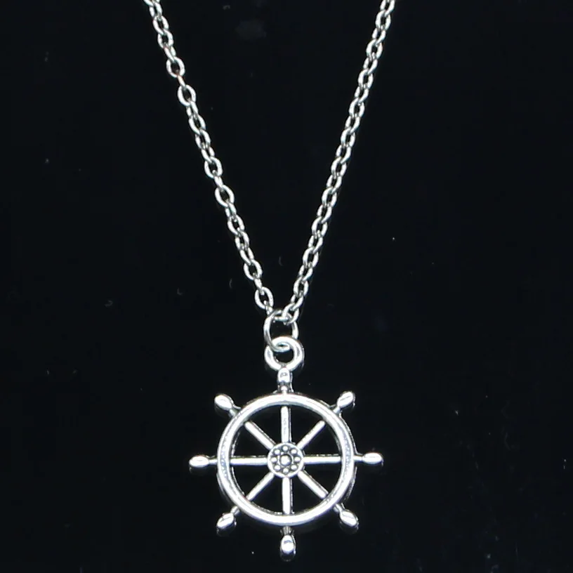 New Fashion Necklace 27x23mm rudder helm Pendants Short Long Women Men Colar Gift Jewelry Choker | Украшения и аксессуары