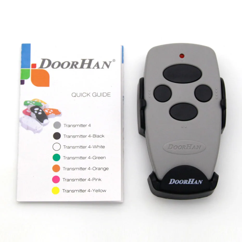 Новинка для Doorhan Transmitter4, Doorhan Transmitter2, Премиум RC черный совместимый пульт дистанционного управления 433,92 МГц прокатный код