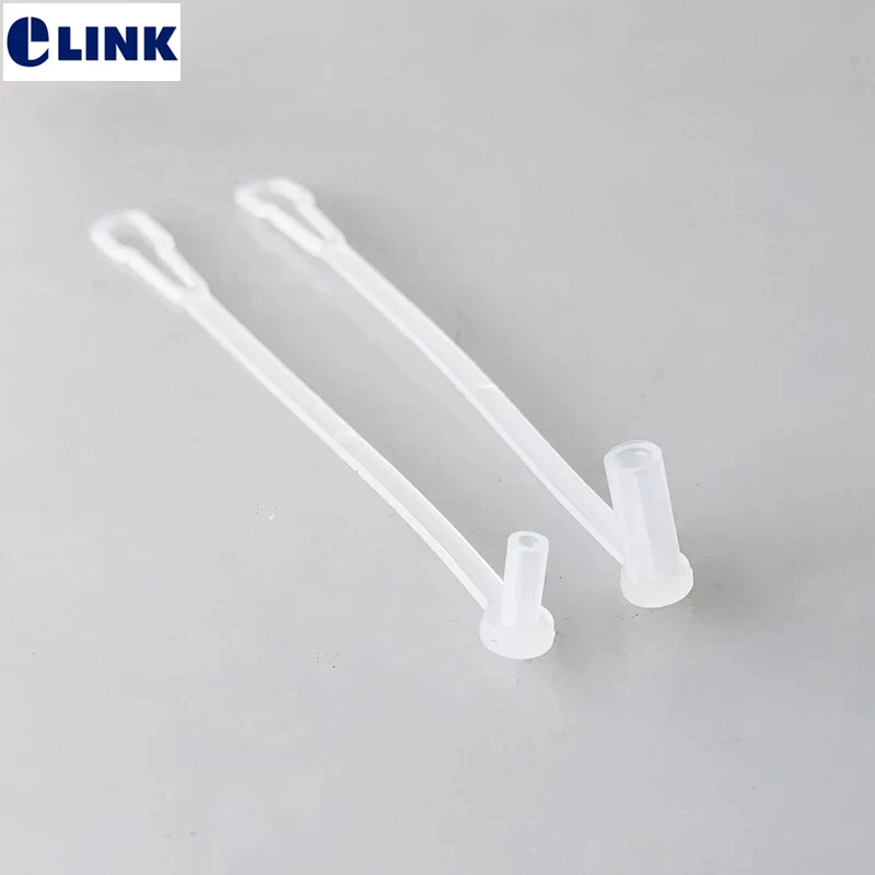 Long SC Dust Cap, SC LC, ST, FC Connector, LC Dust Cover with Long Chain Tail, Plastic Transparent, Free Shipping, 2.5mm, 100Pcs