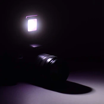 

Mini Led Fill Light Lamp 3W Cold Shoe Mount with 3Pcs Color Filters for Canon Nikon Sony Dslr Camera