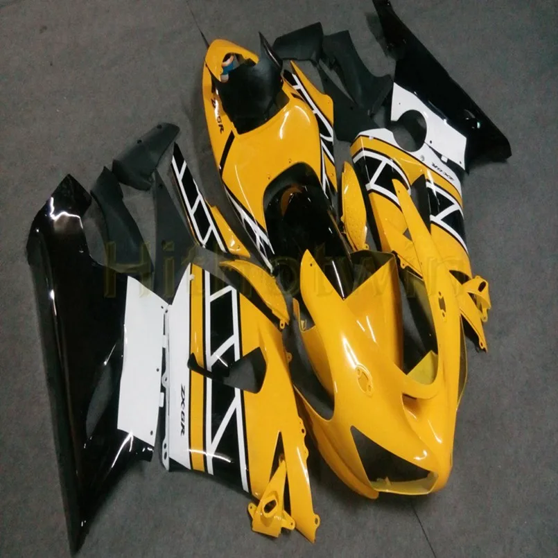 Капот мотоцикла на заказ для ZX-6R 2005-2006 моторные Обтекатели литья под давлением