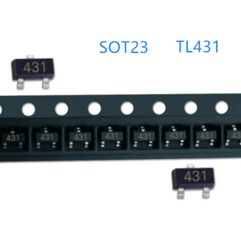 

50 шт. TL431C TL431 SOT23 новый оригинальный