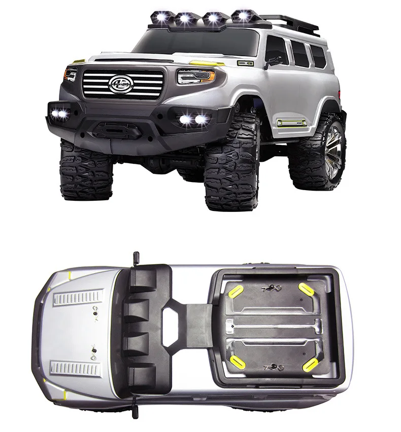 Игрушки для мальчик1:10 Off-road High-speed 2.4G Four-wheel Drive Simulation Climbing Car Remote Control Electric Model Vehicle