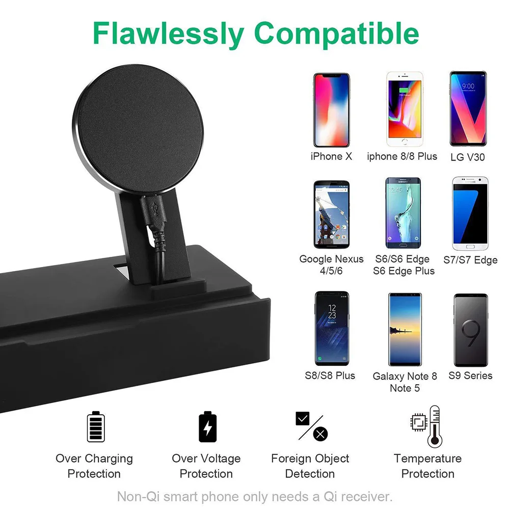 3 в 1 Зарядная подставка Док станция для зарядки Pad Apple Watch/Earbuds/Phone SUB