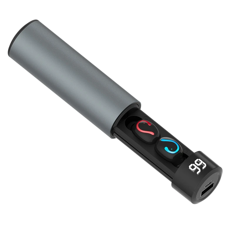Мини T1 TWS V5.0 Bluetooth наушники 3D стерео наушники с микрофоном Портативный hifi глубокий бас звук беспроводная двойная гарнитура