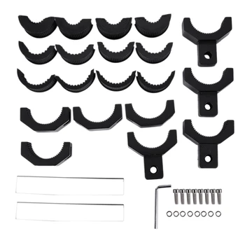 

4Pcs Mounting Bracket Kit Led Off-Road Light Vertical Bar Tube Clamp Roof Roll Cage Holder 1 inch,1-1/2 inch,1-3/4 inch, 2 inc