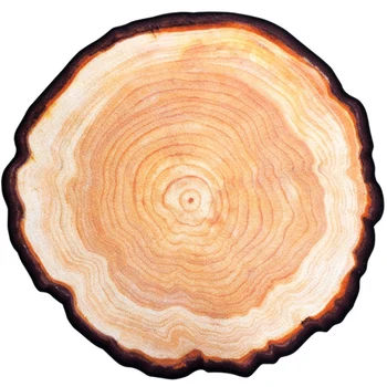 

Personality Ancient Tree Annual Ring Round Carpet Bedroom Living Room Coffee Table Cushion Bedside Blanket