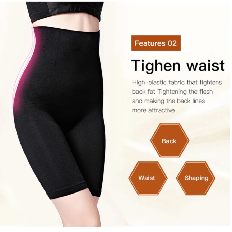 Waist Trainer Women Shapewear Tummy Control Panties Slimming Underwear Body Shaper Butt Lifter Modeling Strap High Waist Girdle waist trainer shapewear panties push up panties butt hip enhancer