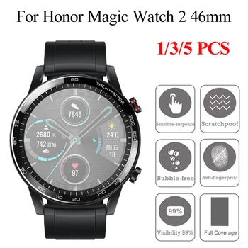 

Ultra Thin 3D Curved Soft Full Cover Screen Protector Film for Honor Magic watch 2 46mm HD Smart Watch accessories（Not Glass）
