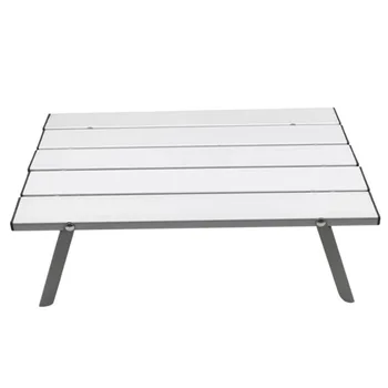 

Small Folding Table Outdoor Barbecue Camping Tent Household Bed Collapsible Computer Desk Aluminum Folding Table
