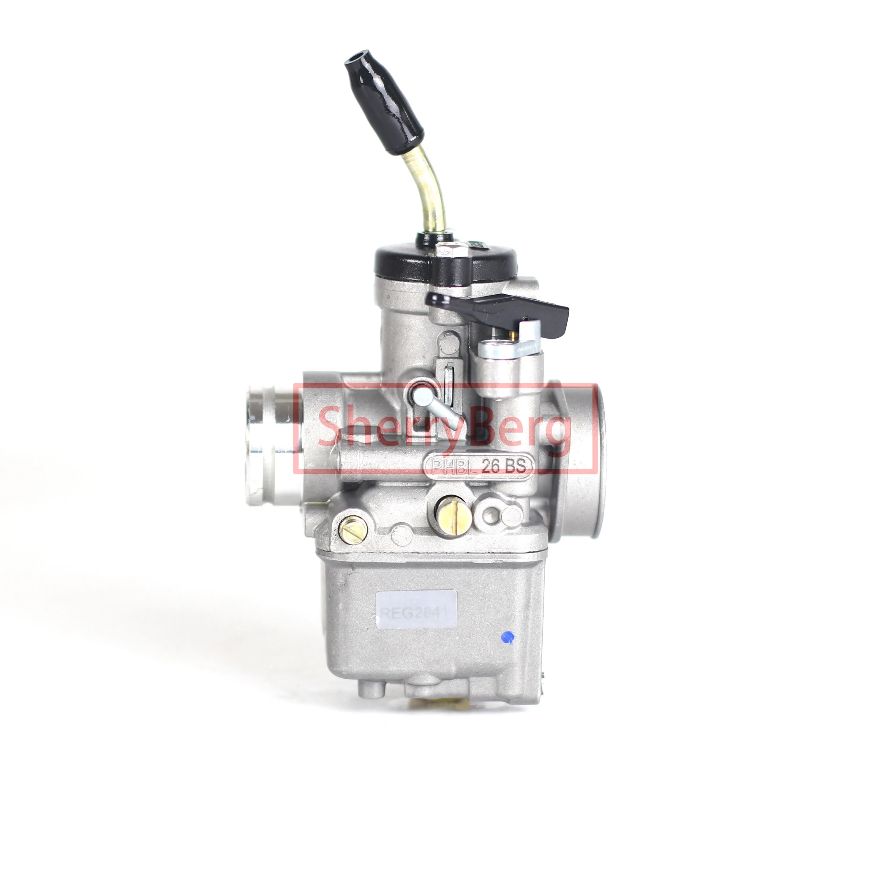 

SherryBerg Carb Carburettor Carburador 02841 For DELLORTO PHBL26BS PHBL 26 BS 2T MANUAL Choke AIR UNIVERSAL MOTOCICLO/SCOOTER