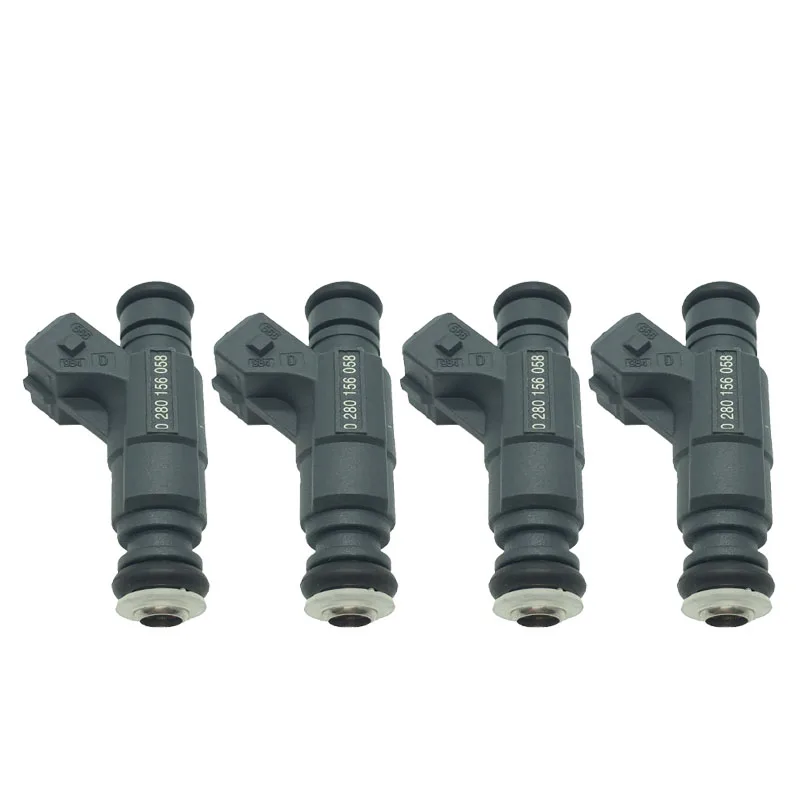 

4Pcs Car Fuel injector For Volkswagen Passat 1.8L L4 1998-2005 oem 0280156058