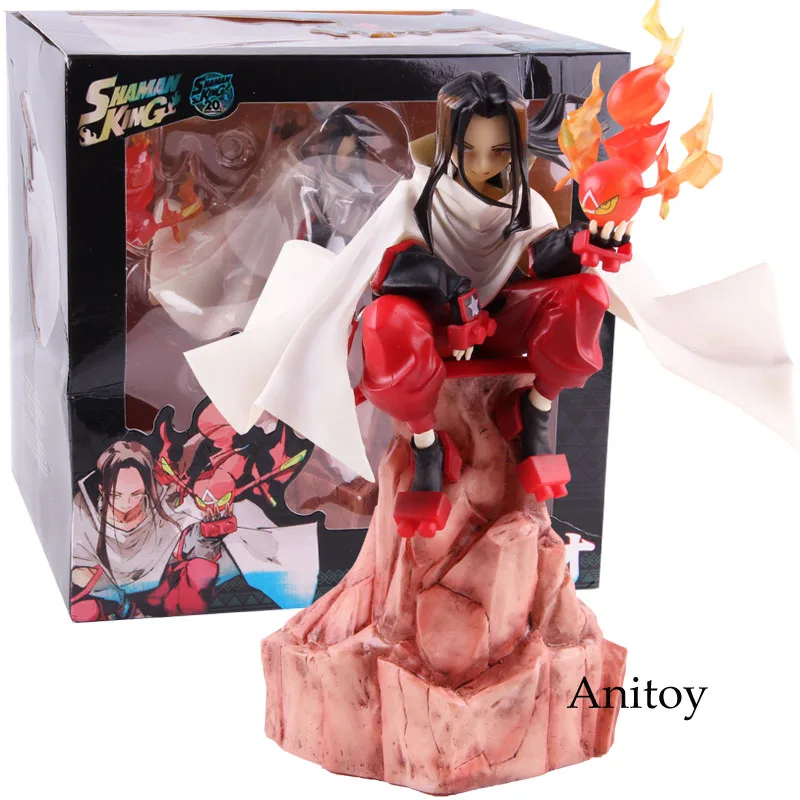 

Anime Cartoon Shaman King Hao Asakura 1/8 Scale PVC Action Figure Collectible Model Toy