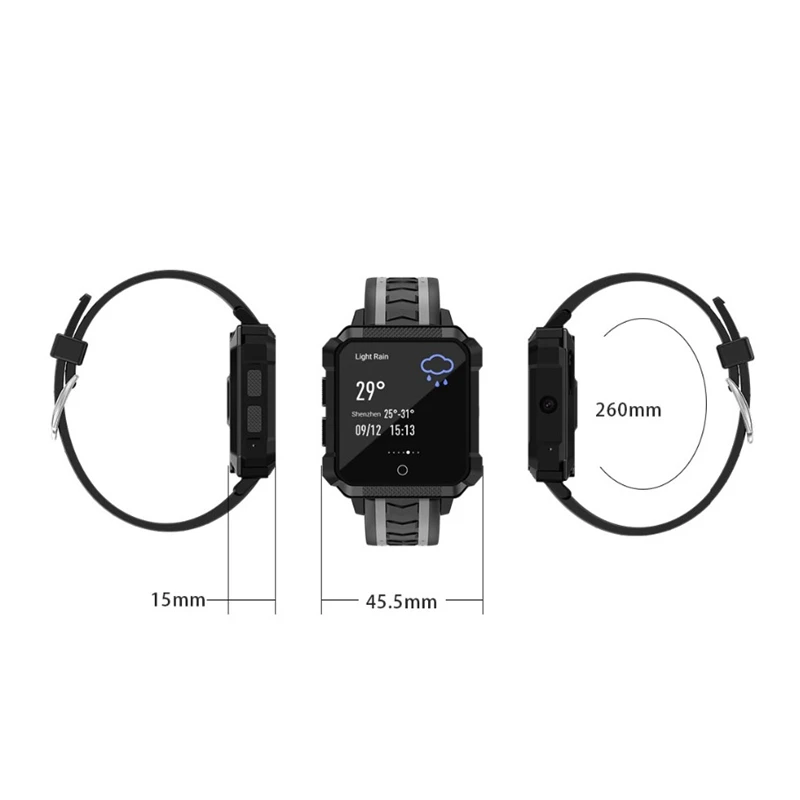 H7 Smartwatch Android 6.0 MTK 6737 1GB+8GB 600 MAh Heart Rate Gps WIFI Heart Rate Pneumatic Smart Watch Bluetooth Smart Watch