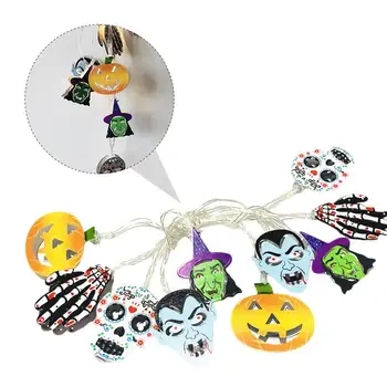 

1pc Led Halloween Pumpkin Lantern String Led Lights Outdoor (Assorted Color)