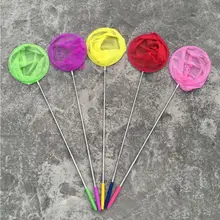 Детская рыболовная сеть с бабочкой и насекомыми, телескопическая ручка, выдвижная детская Замена