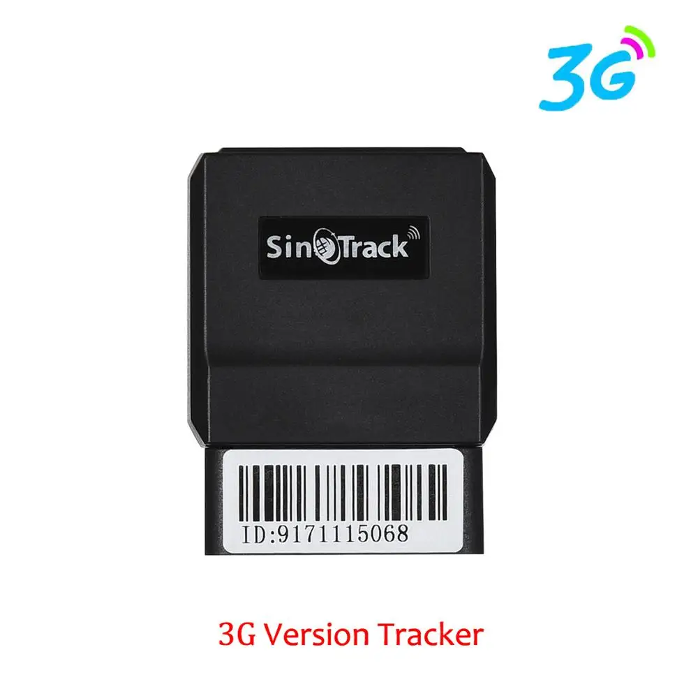 3G WCDMA Mini OBD II GPS Tracker ST-902W Builtin Battery 16PIN interface device for Car vehicle with online tracking software car tracking device GPS Trackers