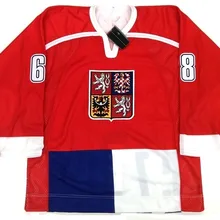 Редкий Винтаж#68 Jaromir Jagr сборная чехики хоккейная Джерси Вышивка сшитая по индивидуальному заказу любое количество и имя