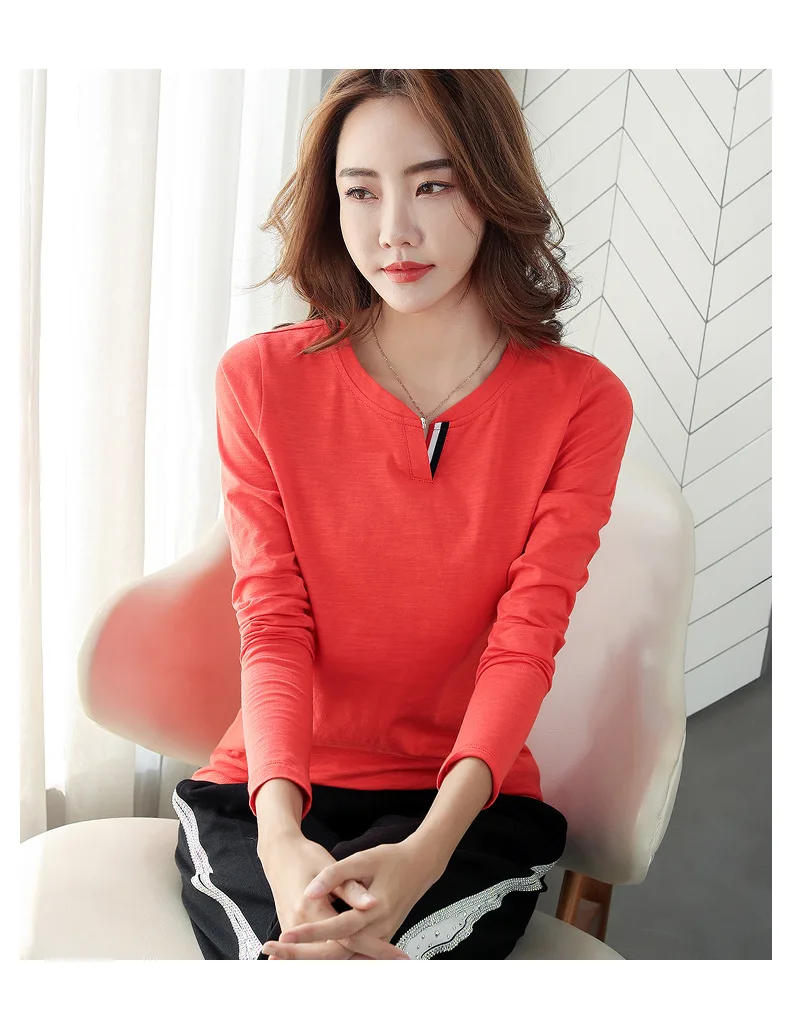 Shintimes Camiseta Mujer, винтажная женская футболка с длинным рукавом, женская одежда, Корейская одежда, футболка, женская футболка