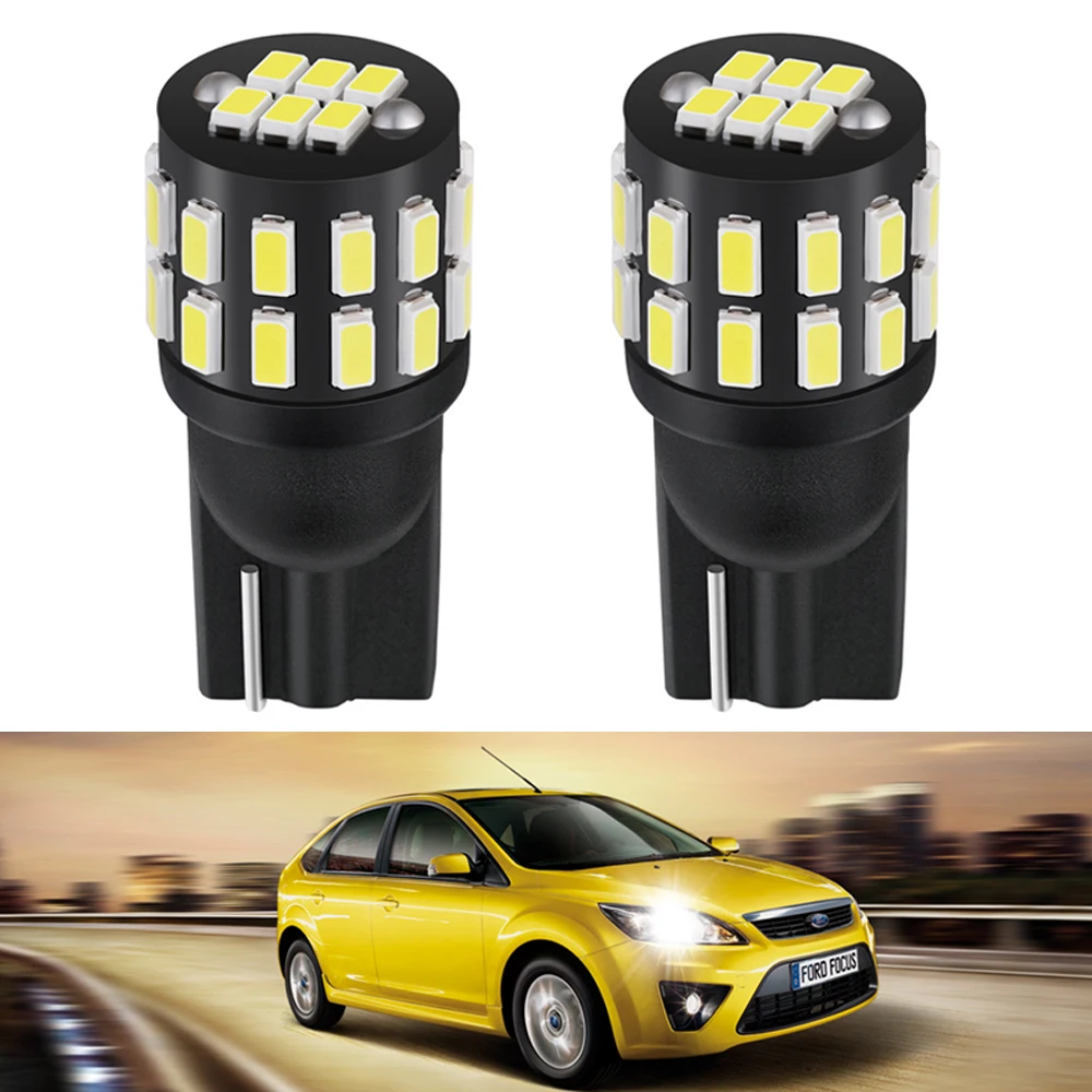2x светодиодный T10 W5W Canbus безошибочные автомобильные лампы 168 194 габаритные огни