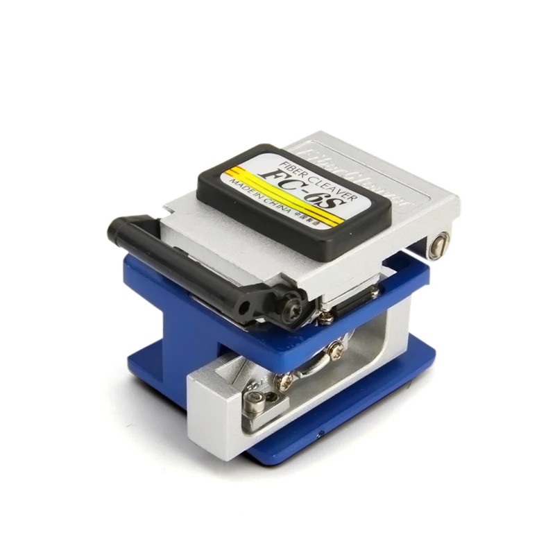 

FC-6S FTTH Optical Fiber Cleaver metal Small High Precision Fiber cutting cable cold connection cutter tool