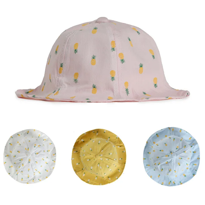 Children Kids Hat Cap Sunhat Wide Brim Breathable for Outdoor Spring Summer JS24