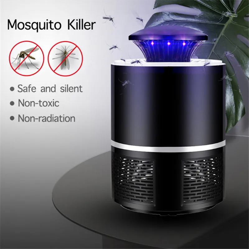 

Hiyork Mosquito killer Mosquito Lamp USB power Photocatalysis Mute Radiationless Insect killer Flies trap lamp Suitable for baby