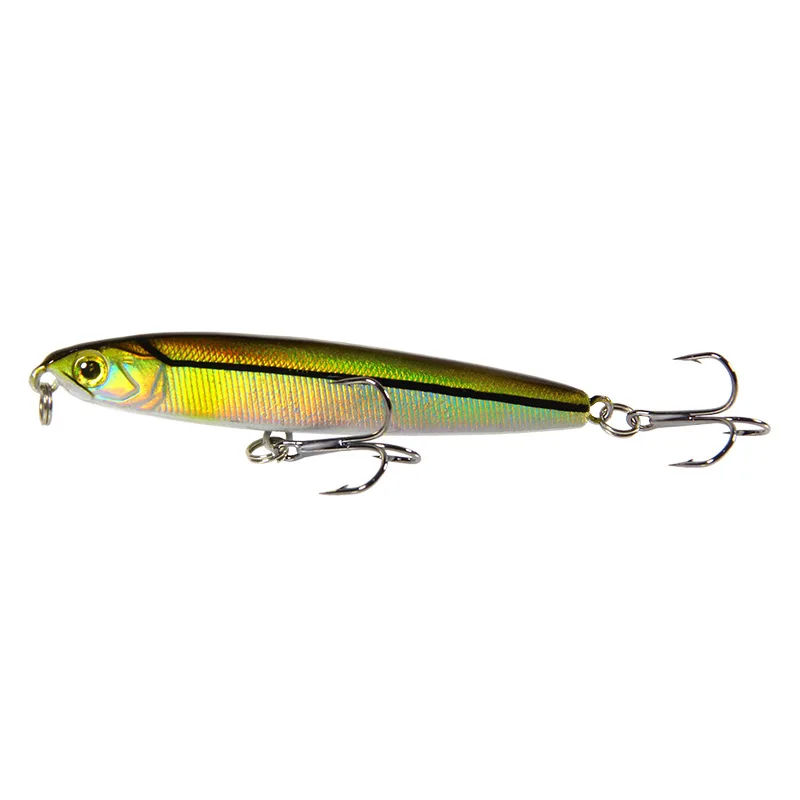 Карандаш Lure14g18g 80 мм 100 мм Гольян рыболовные приманки твердая приманка Высокое качество вибрирующий светильник джиггинг японские рыболовные снасти - Цвет: 1