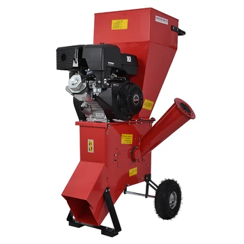 

New Arrival 13 Horsepower Tree Branch Crusher Grinder Garden Wood Shredders With Gasoline Engine 2400rpm 389CC 6L 13HP/3600rpm