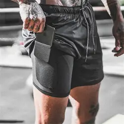 Брендовые шорты для мужчин s Drawstring Бодибилдинг быстросохнущие шорты для бега мужские шорты летние мужские тренажерные залы фитнес