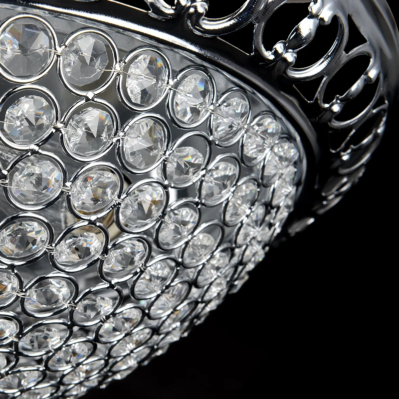 

Modern Creative Round living room Crystal Gypsophila ceiling lamp N013