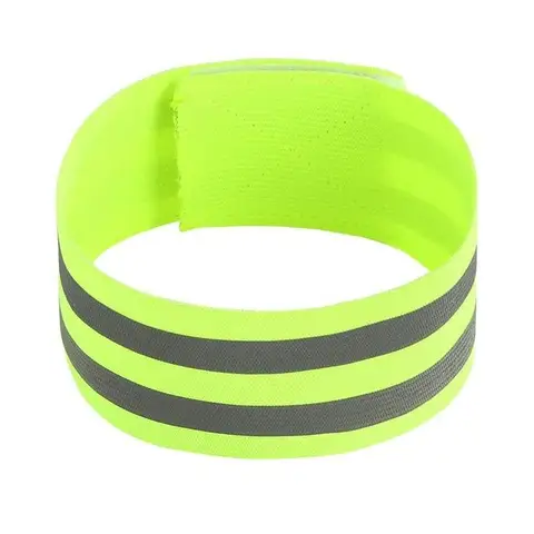 Reflective Bands Elastic Armband Wristband Ankle Leg Straps Safety Reflector Tape Straps for Night Jogging Biking Running