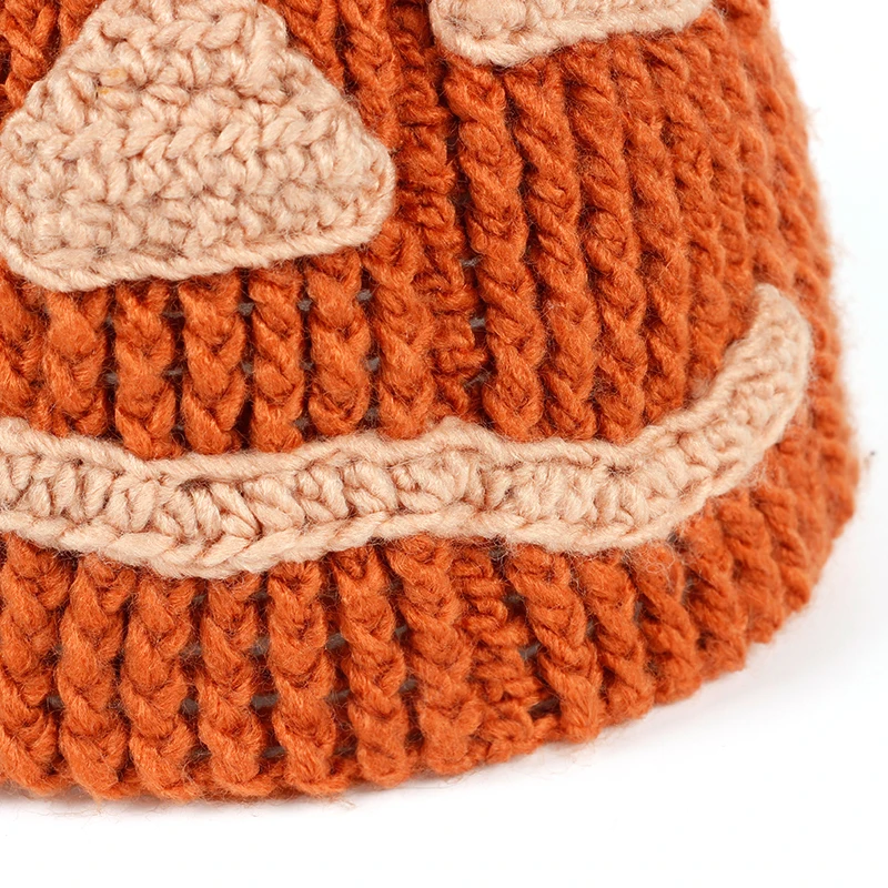 new baby hat animal knitted cotton hat children hat fashion pumpkin wool skull baby brand baby winter hat