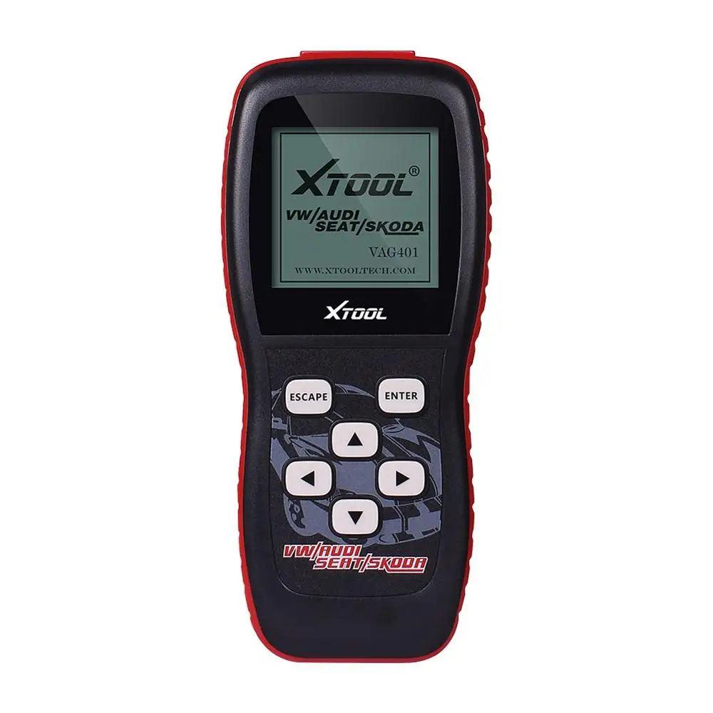 XTOOL V401 OBD2 сканер для AUDI/VW/SEAT/SKODA vin-код читателя автомобильного масла/SRS сброс автомобиля диагностический инструмент - Цвет: Синий