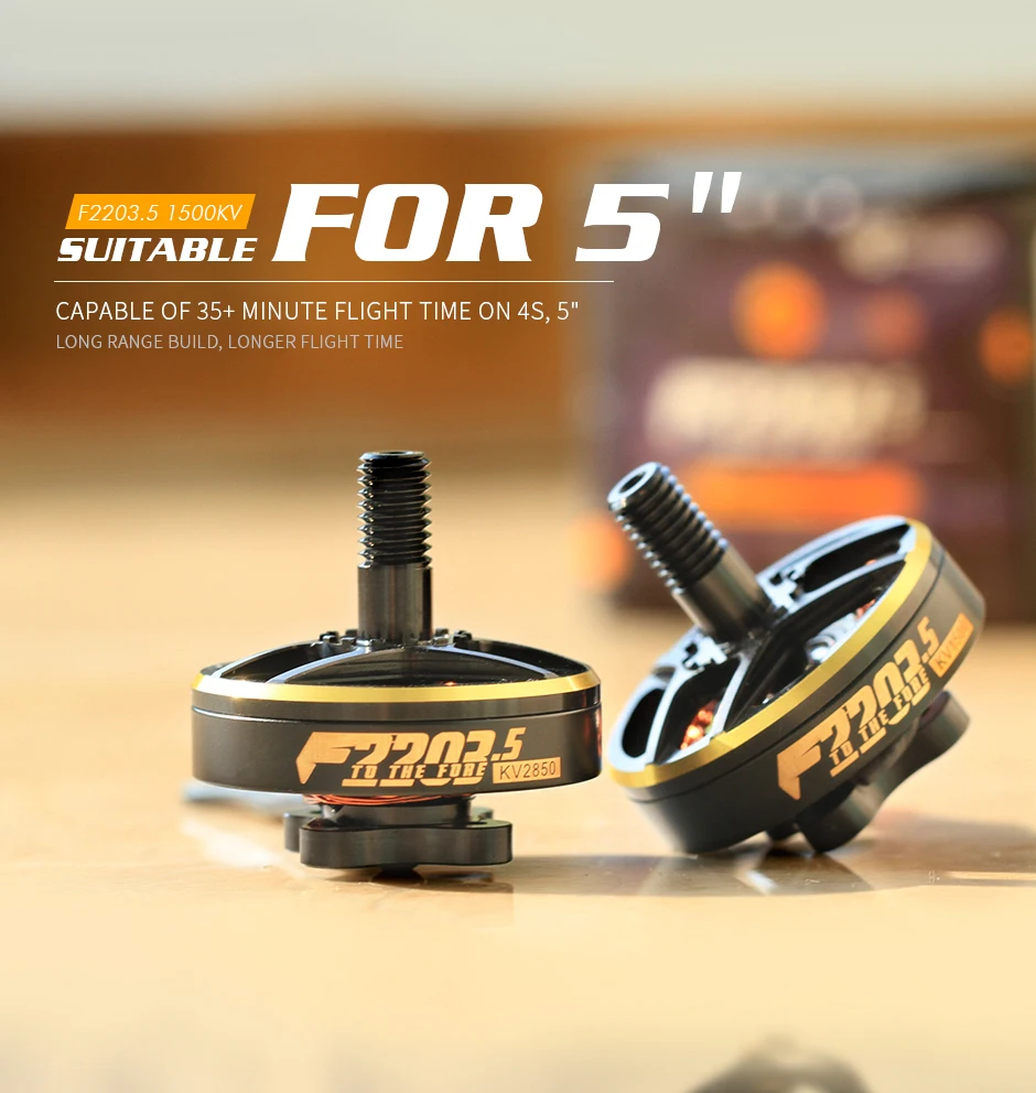 FPV T-motor 3 "4" 5 "paddle breaker F2203.5 motor 6S culvert ultra light toothpick machine Brushless