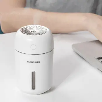 

Mini Air Humidifier Aroma Essential Oil Diffuser USB Fogger Mist Maker LED Light