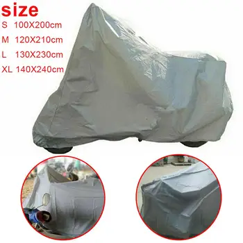

Protective Dust Waterproof Cover For Motorcycle Street Bikes Outdoor Indoor