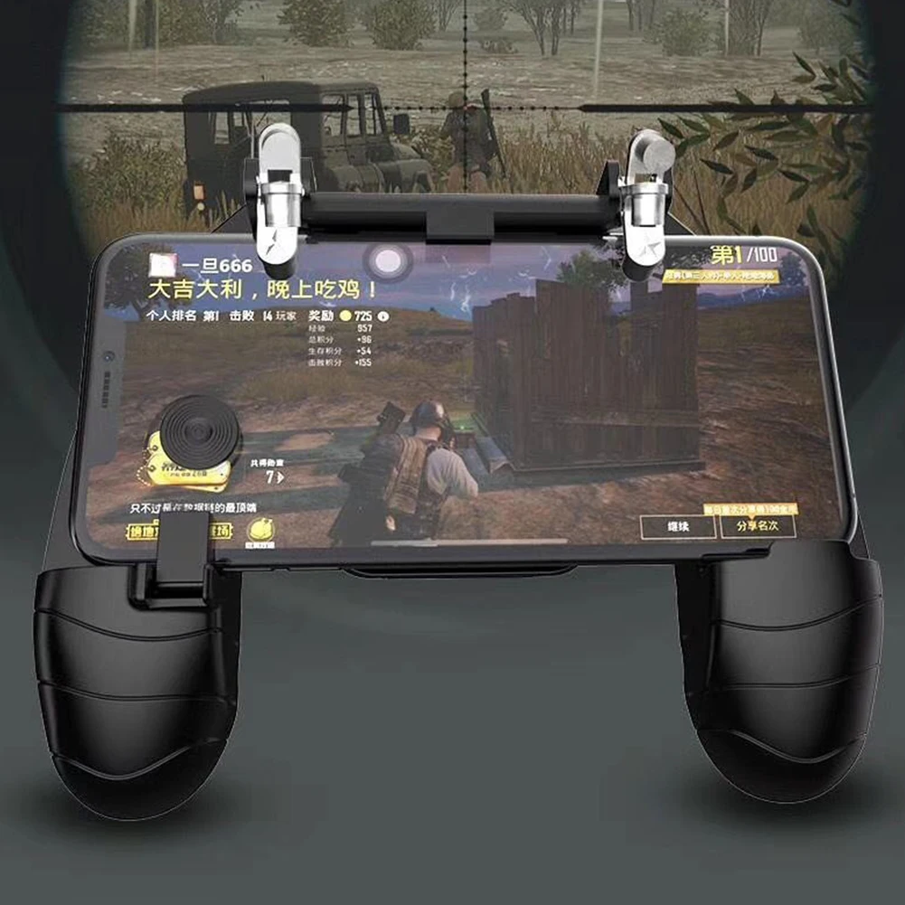 Игровой контроллер для мобильного телефона геймпад для PUBG Android iOS триггер шутер кнопка ключ Джойстик для iPhone 11 Pro X XS MAX XR 7 8