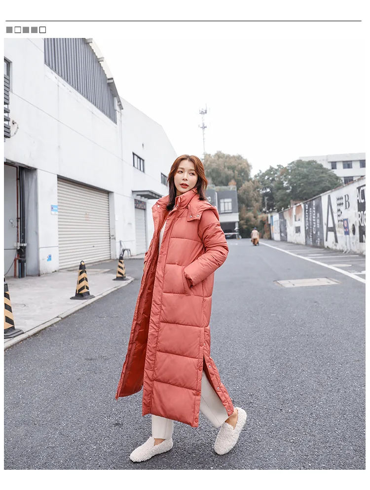 Hot sale Down parka Winter Korean version of mid-long East Gate bread and cotton-padded clothing anti-season coat 913