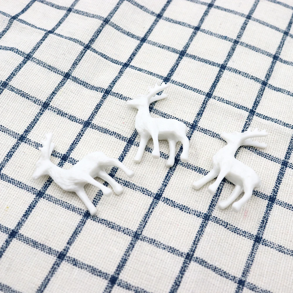 6Pcs Artificial mini deer doll garden model geometric deer statue home decoration children's toy miniature wedding decoration 6Pcs Artificial mini deer doll garden model geometric deer statue home decoration children's toy miniature wedding decoration