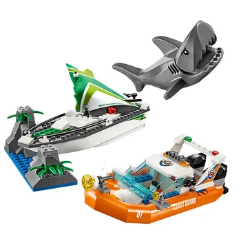 

Bela 10752 City Series Sailboat Rescue Adventure Building Block 206pcs Brick Toys Compatible City 60168